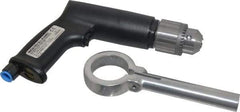 Ingersoll-Rand - 1/2" Keyed Chuck - Pistol Grip Handle, 950 RPM, 19 CFM, 0.5 hp, 90 psi - Industrial Tool & Supply