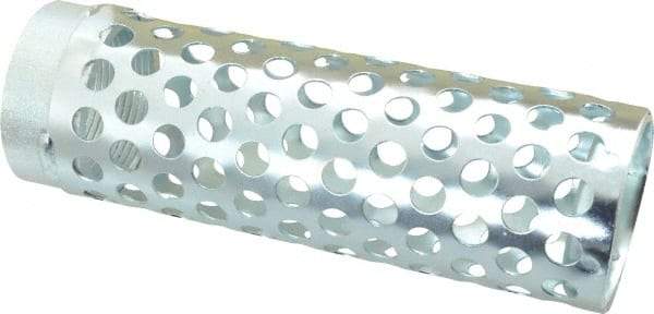 Dixon Valve & Coupling - 1-1/2" Hose, Round Hole-Long Body Strainer - Plated Steel - Industrial Tool & Supply
