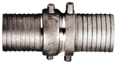 Dixon Valve & Coupling - 2" Brass Suction Complete Coupling - Short Shank - Industrial Tool & Supply