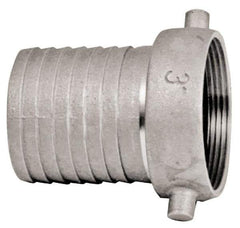 Dixon Valve & Coupling - 2-1/2" Brass Suction Female Coupling - Short Shank - Industrial Tool & Supply