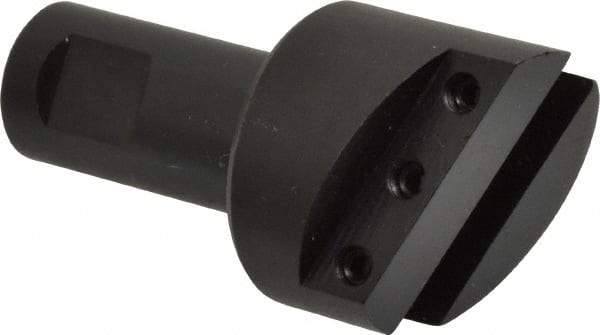 Made in USA - 1-3/8" Head, 3/4" Shank Diam, 1 Bit Per Cutter, 5/16" Tool Bit, Fly Cutter - Straight Shank - Industrial Tool & Supply