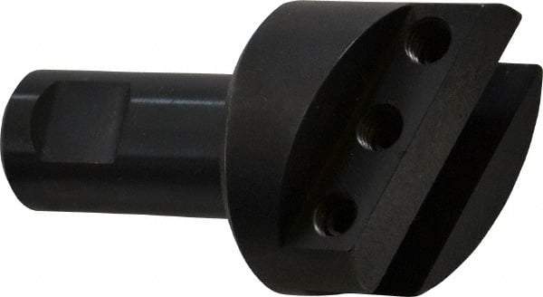 Made in USA - 1-1/2" Head, 3/4" Shank Diam, 1 Bit Per Cutter, 3/8" Tool Bit, Fly Cutter - Straight Shank - Industrial Tool & Supply