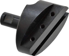 Made in USA - 3" Head, 3/4" Shank Diam, 1 Bit Per Cutter, 1/2" Tool Bit, Fly Cutter - Straight Shank - Industrial Tool & Supply