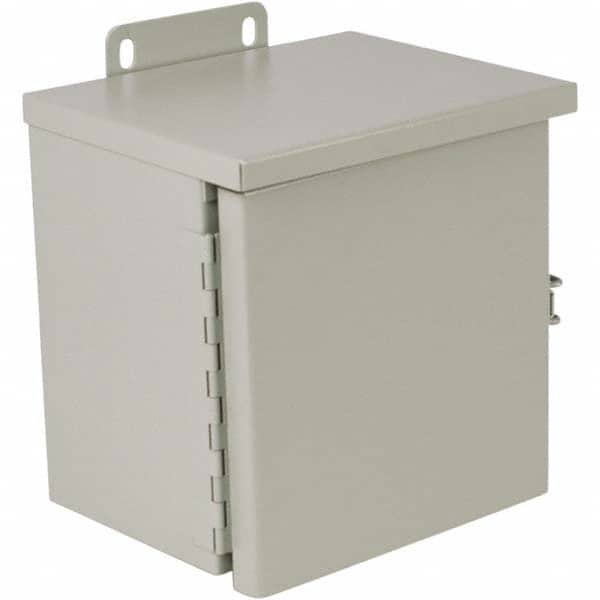 Wiegmann - NEMA 3R Steel Junction Box Enclosure with Screw Cover - Industrial Tool & Supply