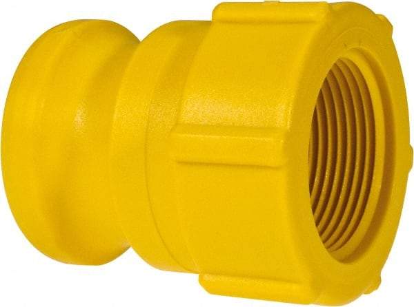 NewAge Industries - 1-1/4" Nylon Cam & Groove Suction & Discharge Hose Male Adapter Female NPT Thread - Part A, 1-1/4" Thread, 150 Max psi - Industrial Tool & Supply