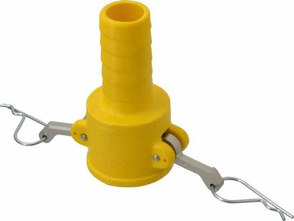NewAge Industries - 1" Nylon Cam & Groove Suction & Discharge Hose Female Coupler Hose Shank - Part C, 175 Max psi - Industrial Tool & Supply