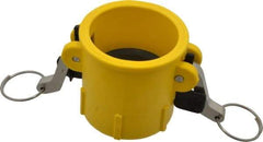 NewAge Industries - 2" Nylon Cam & Groove Suction & Discharge Hose Female Coupler Female NPT Thread - Part D, 2" Thread, 150 Max psi - Industrial Tool & Supply