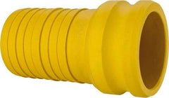 NewAge Industries - 3" Nylon Cam & Groove Suction & Discharge Hose Male Adapter Hose Shank - Part E, 125 Max psi - Industrial Tool & Supply
