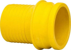NewAge Industries - 4" Nylon Cam & Groove Suction & Discharge Hose Male Adapter Hose Shank - Part E, 75 Max psi - Industrial Tool & Supply