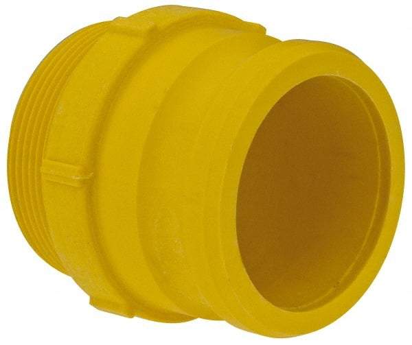 NewAge Industries - 3" Nylon Cam & Groove Suction & Discharge Hose Male Adapter Male NPT Thread - Part F, 3" Thread, 125 Max psi - Industrial Tool & Supply