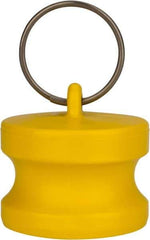 NewAge Industries - 1-1/2" Nylon Cam & Groove Suction & Discharge Hose Dust Plug For Use with Couplers - Part DP, 150 Max psi - Industrial Tool & Supply