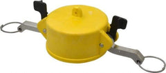 NewAge Industries - 3" Nylon Cam & Groove Suction & Discharge Hose Dust Cap For Use with Adapters - Part DC, 125 Max psi - Industrial Tool & Supply