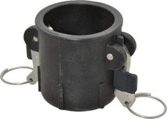 NewAge Industries - 2" Polypropylene Cam & Groove Suction & Discharge Hose Female Coupler Female NPT Thread - Part D, 2" Thread, 100 Max psi - Industrial Tool & Supply
