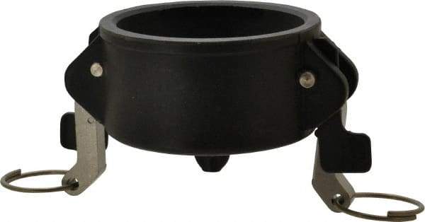 NewAge Industries - 3" Polypropylene Cam & Groove Suction & Discharge Hose Dust Cap For Use with Adapters - Part DC, 75 Max psi - Industrial Tool & Supply