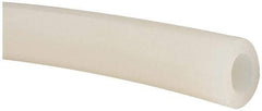NewAge Industries - 1/2" ID x 13/16" OD, 3/16" Wall Thickness, Cut to Length (100' Standard Length) Silicone Tube - Natural, 10 Max psi, 50 Shore A Hardness - Industrial Tool & Supply