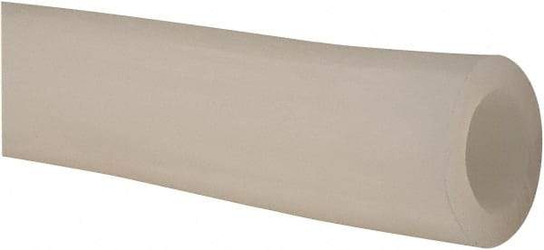 NewAge Industries - 5/8" ID x 1" OD, 3/16" Wall Thickness, Cut to Length (100' Standard Length) Silicone Tube - Natural, 10 Max psi, 50 Shore A Hardness - Industrial Tool & Supply