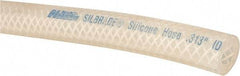 NewAge Industries - 5/16" ID x 0.592" OD, Cut to Length (100' Standard Length) Silicone Tube - Natural, 183 Max psi, 60 Shore A Hardness - Industrial Tool & Supply