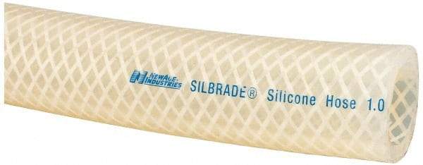 NewAge Industries - 1" ID x 1.36" OD, Cut to Length (50' Standard Length) Silicone Tube - Natural, 75 Max psi, 60 Shore A Hardness - Industrial Tool & Supply