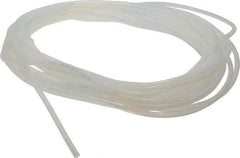 NewAge Industries - 3/16" ID x 5/16" OD, 1/16" Wall Thickness, 50' Long, Silicone Tube - Natural, 60 Shore A Hardness - Industrial Tool & Supply