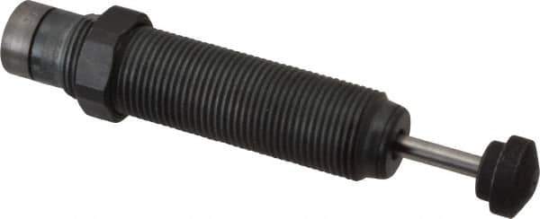 Parker - M20x1.5 Thread, 0.19 Rod Diam, 3/4 Stroke Length, Male Button Shock - 0.66 Shock Outside Diam, 4.67 OAL - Industrial Tool & Supply