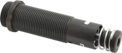 Parker - 1-1/4-12 Thread, 3/8 Rod Diam, 0.91 Stroke Length, Male Button Shock - 1-1/4 Shock Outside Diam, 5.44 OAL - Industrial Tool & Supply