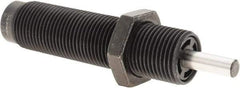Parker - 3/4-16 Thread, 1/4 Rod Diam, 1/2 Stroke Length, Male Button Shock - 0.66 Shock Outside Diam, 3.81 OAL - Industrial Tool & Supply