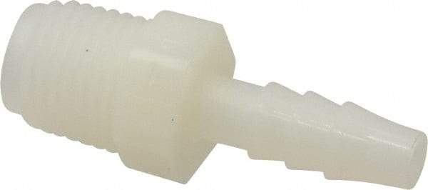 NewAge Industries - 1/4" Barb, 1/4 NPT, Multiple Barbed Tube Connector - Nylon, Male - Industrial Tool & Supply