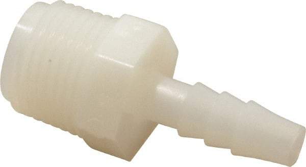 NewAge Industries - 1/4" Barb, 3/8 NPT, Multiple Barbed Tube Connector - Nylon, Male - Industrial Tool & Supply