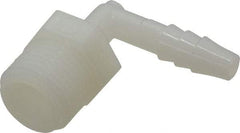 NewAge Industries - 1/4" Barb, 3/8 NPT, Multiple Barbed Tube Elbow - Nylon, Male - Industrial Tool & Supply
