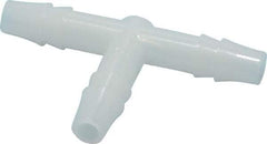 NewAge Industries - 1/4" Barb, Multiple Barbed Tube Union Tee - Nylon - Industrial Tool & Supply