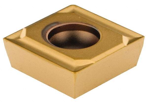 Kennametal - SPHX090304 R20 Grade KC7140 Carbide Indexable Drill Insert - TiN/TiCN Finish, Square, 3/8" Inscribed Circle - Industrial Tool & Supply