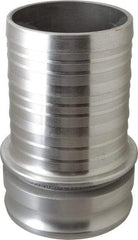 EVER-TITE Coupling Products - 6" Aluminum Cam & Groove Suction & Discharge Hose Male Adapter Hose Shank - Part E, 75 Max psi - Industrial Tool & Supply