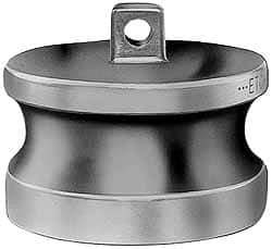 EVER-TITE Coupling Products - 1/2" Aluminum Cam & Groove Suction & Discharge Hose Dust Plug For Use with Couplers - Part DP, 250 Max psi - Industrial Tool & Supply
