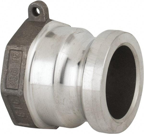 EVER-TITE Coupling Products - 2" Aluminum Cam & Groove Suction & Discharge Hose Male Adapter Female NPT Thread - Part A, 1-1/2" Thread, 250 Max psi - Industrial Tool & Supply