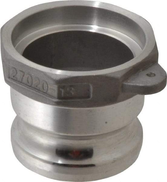 EVER-TITE Coupling Products - 2-1/2" Aluminum Cam & Groove Suction & Discharge Hose Male Adapter Female NPT Thread - Part A, 2-1/2" Socket Weld Thread, 150 Max psi - Industrial Tool & Supply