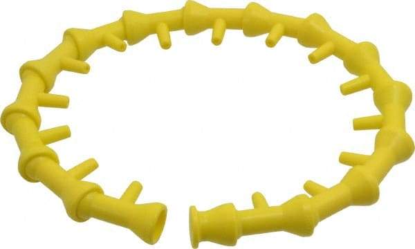 Value Collection - 1/4" Hose Inside Diam x 1/4" Nozzle Diam, Coolant Hose Nozzle Kit - For Use with Snap Together Hose System, 16 Pieces - Industrial Tool & Supply