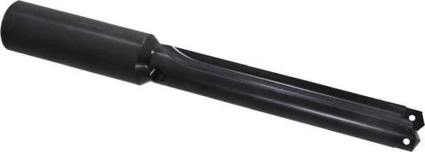 Allied Machine and Engineering - Series 2, 31/32 to 1-3/8" Diam, 1-1/4" Diam Straight Shank, Straight Flute Spade Drill - 5-3/8" Max Depth, 6-41/64" Body Length, 10" OAL, Intermediate Length, Through Coolant - Industrial Tool & Supply