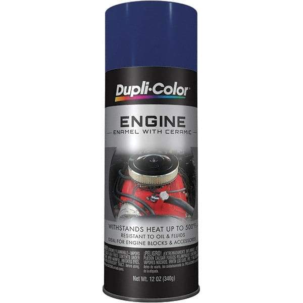 Krylon - 12 oz Ford Dark Blue Automotive Heat Resistant Paint - High Gloss Finish, Comes in Aerosol Can - Industrial Tool & Supply