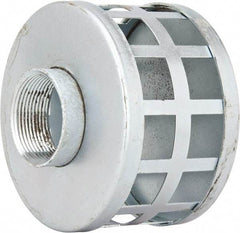 Kuriyama of America - 1-1/2" Hose, Square Hole Strainer - Plated Steel - Industrial Tool & Supply