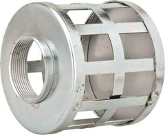 Kuriyama of America - 2" Hose, Square Hole Strainer - Plated Steel - Industrial Tool & Supply