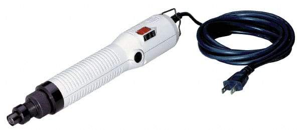 Ingersoll-Rand - lnline Handle, 2,000 RPM, 4.4 to 16 In/Lb Torque, Electric Screwdriver - 1/4" Bit Holder, 115 Volts, 0.45 Amps - Industrial Tool & Supply