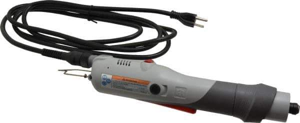 Ingersoll-Rand - lnline Handle, 1,200 RPM, 11 to 26 In/Lb Torque, Electric Screwdriver - 1/4" Bit Holder, 115 Volts, 0.45 Amps - Industrial Tool & Supply