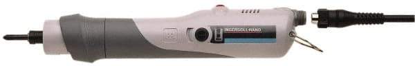 Ingersoll-Rand - Pistol Grip Handle, 700 RPM, 18 to 40 In/Lb Torque, Electric Screwdriver - 1/4" Bit Holder, 115 Volts, 0.45 Amps - Industrial Tool & Supply