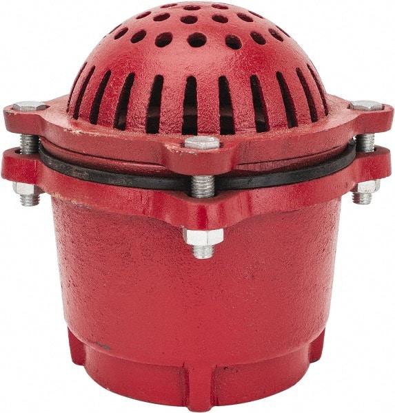 Value Collection - 4" Hose, Foot Valve - Cast Iron - Industrial Tool & Supply