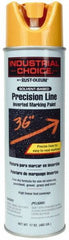 Rust-Oleum - 17 fl oz Yellow Marking Paint - 600' to 700' Coverage at 1" Wide, Solvent-Based Formula - Industrial Tool & Supply