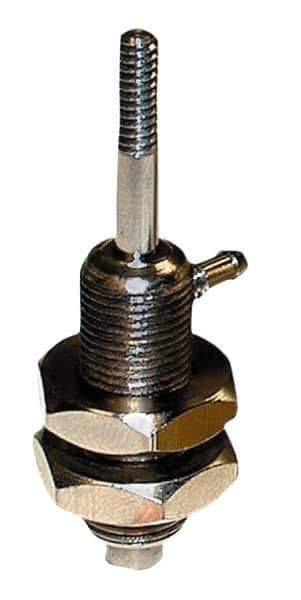 Mead - 1/4" Stroke x 1/4" Bore Double Acting Air Cylinder - 10-32 Port, 6-32 Rod Thread, 125 Max psi, -40 to 400°F - Industrial Tool & Supply