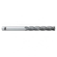 14mm Dia. x 153mm Overall Length 4-Flute Square End Solid Carbide SE End Mill-Round Shank-Center Cutting-Uncoated - Industrial Tool & Supply