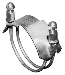 Kuriyama of America - 12" Hose, Single Bolt Clamp - Plated Steel - Industrial Tool & Supply