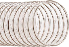 Hi-Tech Duravent - 8" ID, 25' Long, PVC Blower & Duct Hose - Clear, 6" Bend Radius, 2.5 In/Hg, 7 Max psi, -20 to 180°F, Chemical Resistant - Industrial Tool & Supply