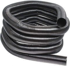 Hi-Tech Duravent - 3" ID, 25' Long, Polyethylene Blower & Duct Hose - Black, 5-1/4" Bend Radius, 5 In/Hg, 8 Max psi, -30 to 160°F, UV Resistant - Industrial Tool & Supply
